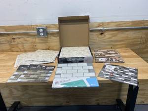 lot 90 image: Lot of Various Wall Coverings