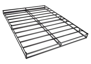 lot 92 image: Amazon Basics Mattress Foundation, Smart Box Spring, Tool-Free Easy Assembly - 7-Inch, Full