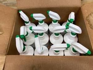 lot 109 image: SPRAY NINE Case of Multi Purpose Cleaner & Disinfectant 32 Ounce (12 bottles)