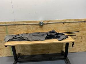 lot 111 image: TRADMARK INNOVATIONS Rectangular Solar Powered LED Lighted Patio Umbrella - 10 x 6.5 - (Black)