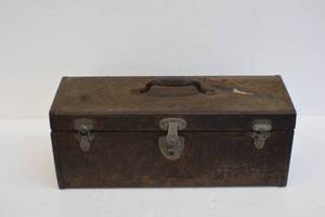 Vintage Metal Tool Box