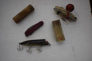Vintage Fishing items