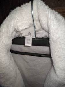 lot 121 image: Hotel Collection Quilted Cotton Bathrobe, White, SM