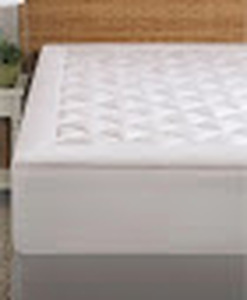 lot 95 image: Pure weave Allergen Barrier 2 Down Alternative Mattress Pad, Twin