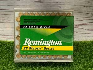 100 Rounds .22 Golden Bullet Ammo Ammunition