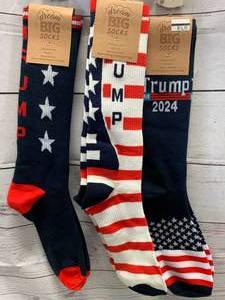 Lot of 3 New Trump Socks Size 10-13