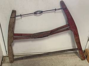 Antique Back  Bow Saw 32� Wide