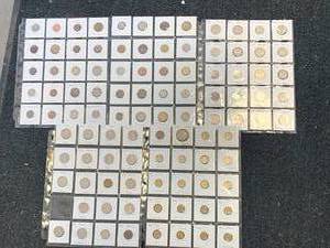 Approximately 100 Vintage Coins from Foreign Countries