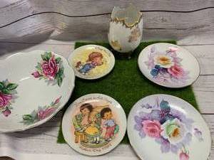 Miscellaneous Dishware Including Occupied Japan & French Limones