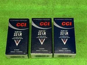 150 Rounds Subsonic .22 Ammo Ammunition