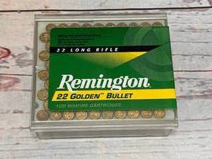 100 Rounds Golden Bullets .22 Ammo Ammunition
