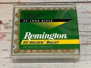 100 Rounds Golden Bullet .22 Ammo Ammunition