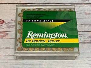 100 Rounds Golden Bullet .22 Ammo Ammunition