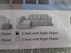 lot 43 image: Yemyhom 2 Seat with Right Chaise...