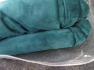 lot 46 image: 72x84 inch Velvet Drapes...
