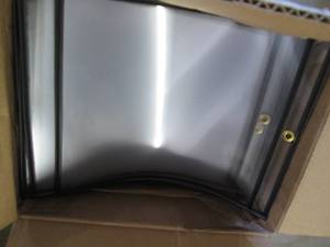 lot 66 image: Box of 100 File Folder Plastic Enve...