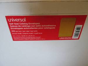 lot 74 image: Universal SelfStick Catalog Envelop...