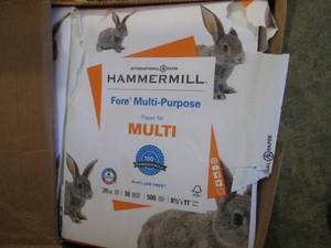 lot 81 image: Case of Hammermill MultiPurpose Pap...