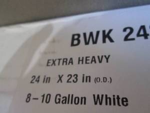 lot 89 image: Can Liners for 8-10 Gallon Bins...