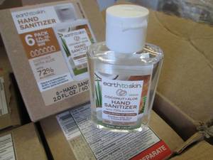 lot 95 image: 12- 6pks 2 oz Earth to Skin Coconut...