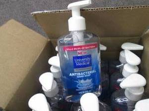 lot 102 image: 12- 8 oz Bottles Antibacterial Hand...