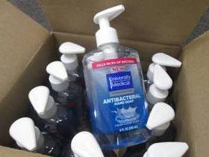 lot 103 image: 12- 8 oz Bottles Antibacterial Hand...