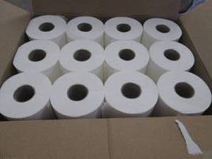 lot 108 image: Case of 12 Hardwound Rolls Towels...