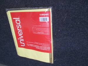 lot 110 image: Box of 72 Universal 1-31 Binder Ind...