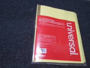lot 111 image: Box of 72 Universal 1-31 Binder Ind...