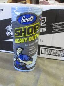 lot 116 image: Case of 12 Rolls Scot HD Shop Towel...