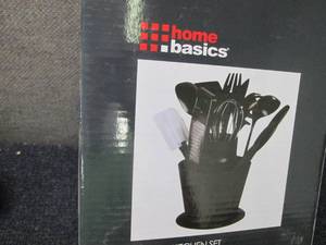 lot 146 image: Home Basics 14 pc Kitchen Set with ...