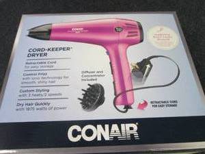 lot 149 image: Conair Cord Keeper Dryer 1875 watts...