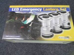 lot 159 image: Set of 3 Led Emergency Lantern Set...
