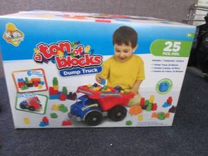 lot 186 image: A Ton of Blocks Dump Truck...