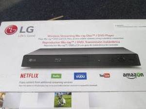 lot 190 image: LG Wireless Streaming BlueRayDVD P...