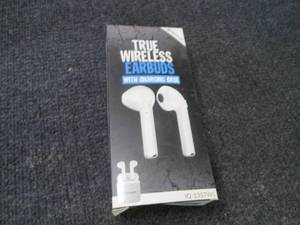 lot 217 image: IQ Sound True Wireless Earbuds open...