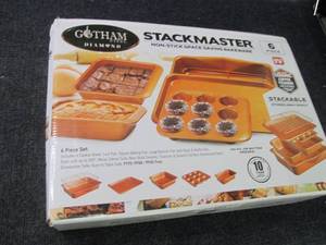 lot 229 image: Gotham Steel Diamond Stackmaster 6p...