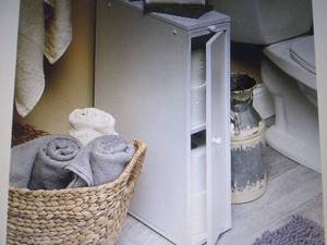 lot 237 image: Slim Bathroom Stand Retail $49.99 6...