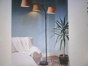 lot 238 image: 3-Arm Arc Lamp open box Retail $149...