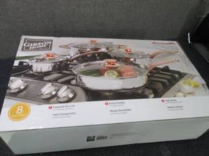 lot 268 image: Anston 8-pc. Cookware Set open box ...