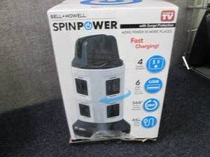 lot 270 image: Bell  Howell Spin Power Charging S...