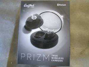 lot 295 image: Prizm True Wireless Earbuds open bo...
