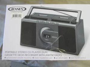 lot 300 image: Jensen CDDual Cassette Deck Record...