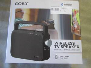 lot 315 image: Coby Personal TV Speaker open box R...