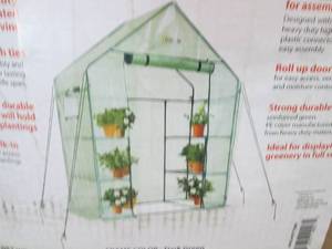 lot 348 image: Ogrow Walk-In 6 Tier 6Shelf Portabl...