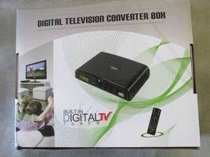 lot 365 image: Digital to Analog TV Convertor Box ...
