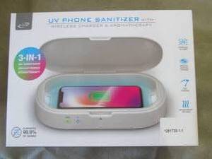 lot 375 image: iLIVE UV Cellphone Sanitizer with W...