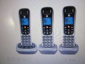 lot 382 image: Motorola Cordless Answering System ...