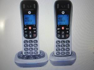lot 397 image: Motorola Cordless Answering System ...