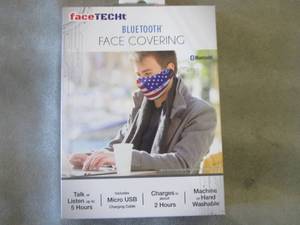 lot 402 image: Hands Free Bluetooth Face Mask open...